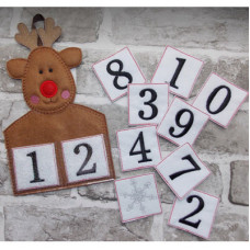 Reindeer Countdown Calendar