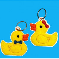 Rubber Duck Key Rings