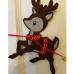 Santa and Reindeer Wall Hanging Addon Set