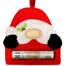 Santa Gnome Money Holder