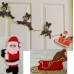 Santa Sleigh Sweet Holder and Wall Hanger