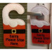 Santa Stop Here Door Hanger