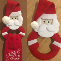 Santa Towel Ring