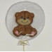 Sitting Teddy Hanger and Balloon