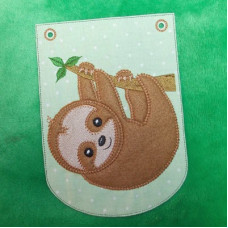 Sloth Applique Bunting