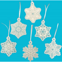 Snowflake Hangers 2
