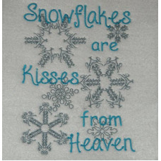 Snowflake Kisses from Heaven