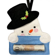 Snowman Money Holder