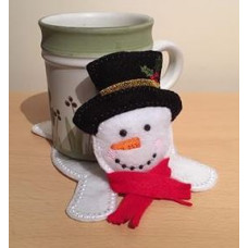 Snowman Mug Coaster