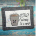Tea and Coffee Hug in a Mug Rugs