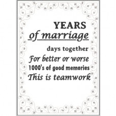 Wedding Anniversary Wordart