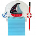 Yacht Notepad and Pen Holder