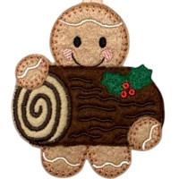 Ginger Yule Log