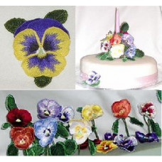 Free Standing 3D Pansy