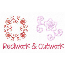 Redwork and Cutwork