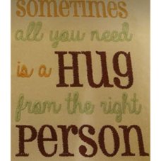 All you need is a hug