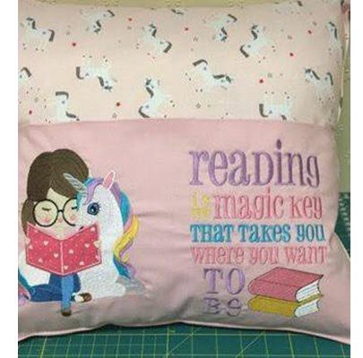 Reading Girl and Unicorn Set