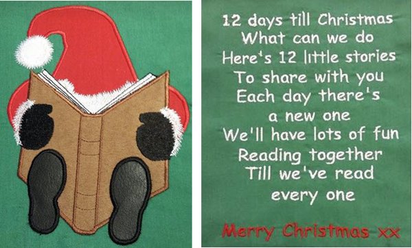 Reading Santa Set
