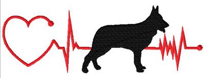 Heartbeat Dog – Australian Shepherd