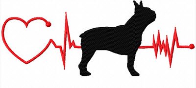 Heartbeat Dog – Boston Terrier