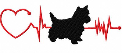 Heartbeat Dog – Westie