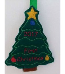 1st Christmas Tree Hanger