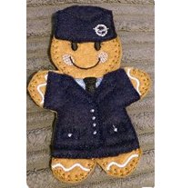 Ginger RAF Girl in Suit