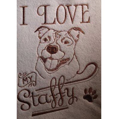 I love my Staffy