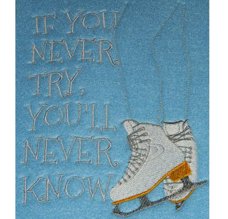 Never Try - Ice Skates