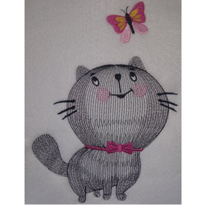 Meow and Butterfly