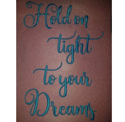Hold on tight