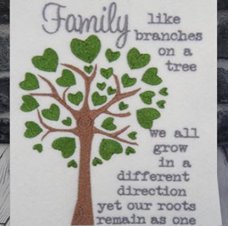 Family Roots Heart Tree