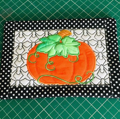 Pumpkin Mug Rug