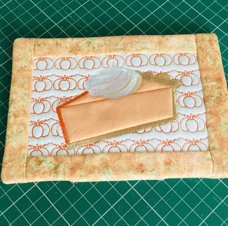 Pumpkin Pie Mug Rug