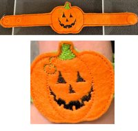 Pumpkin Light Up Wrist Strap