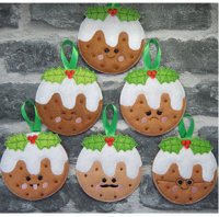 Kawaii Christmas Puddings