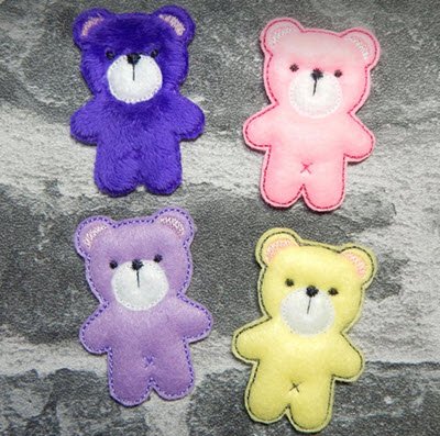 Teddy Brooch Pins