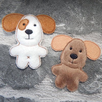 Puppy Brooch Pins