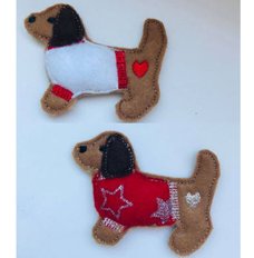 Dachshund Brooch Pins
