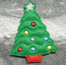 Christmas Tree Brooch Pins