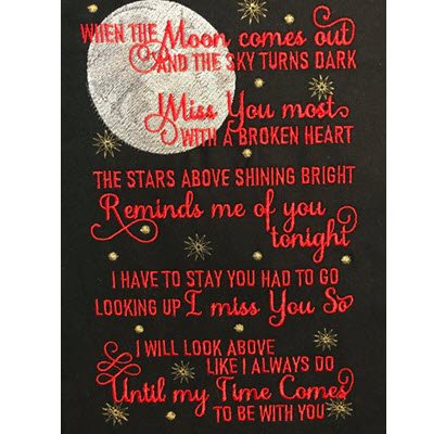 The Moon Reminds Me - Memory Verse