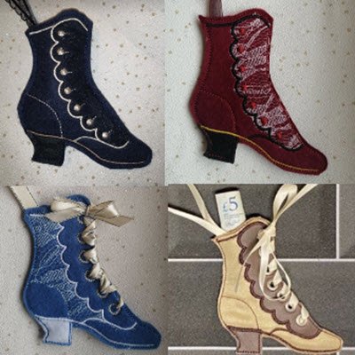 Shoe Pomander Gift Bag
