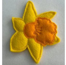 Daffodil Brooch Pin