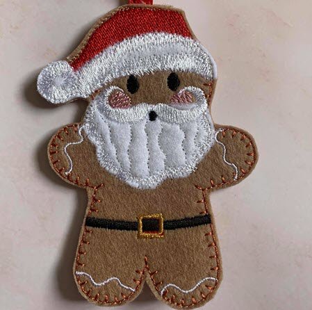Ginger Santa