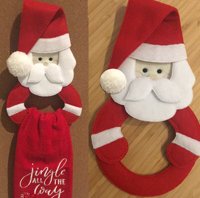 Santa Towel Ring