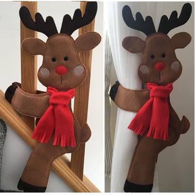 Reindeer Curtain Tie Back