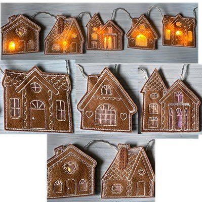 Ginger Lights House Garland