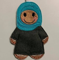 Ginger Wearing Hijab