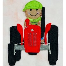 Ginger Tractor Driver