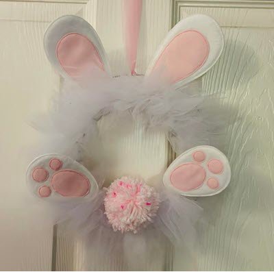 Bunny Ears Wreath Ring